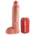 Cinto com Dildo Oco King Cock 25cm - Strap-on 10
