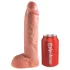 King Cock - strap-on oco com dildo 25cm