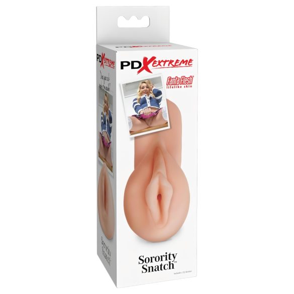 PDX Sorority Snatch - Masturbador Realista em Forma de Vagina (Natural)