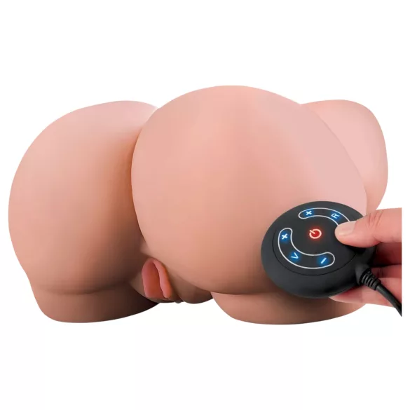 PDX Elite Milk Me Silly - masturbador natural vibratório
