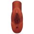PDX Double Stroker - 2 em 1 Masturbador Realista (marrom)