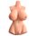 PDX Perfect 10 - Masturbador Torso Natural com Seios Grandes