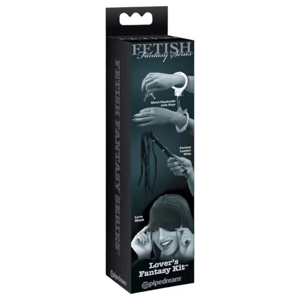 Fetish Lover's Fantasy - kit BDSM iniciante - 3 peças