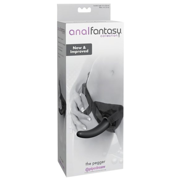 Analfantasy The Pegger - Cinta com Dildo (preto)