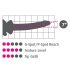 Icicles No. 86 - Dildo de Vidro com Forma de Pênis (Rosa)