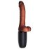 King Cock Plus 7,5 - Vibrador com escroto (marrom)