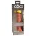 King Cock Elite 6 - dildo realístico com ventosa 15cm - cor escura