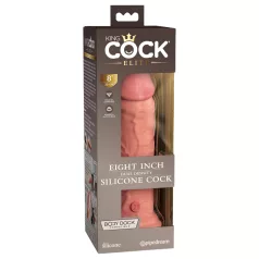   King Cock Elite 8 - dildo realístico com ventosa 20cm - cor natural