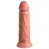 King Cock Elite 8 - dildo realístico com ventosa 20cm - cor natural