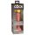 King Cock Elite 6 - Vibrador com Ventosa (15cm) - Natural