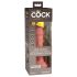 King Cock Elite 6 - Vibrador Realista 15cm (Tom Natural Escuro)