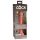 King Cock Elite 7 - Vibrador com ventosa, controle remoto 18cm - natural