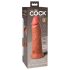 King Cock Elite 8 - Vibrador Realista 20cm (Natural Escuro)