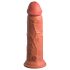 King Cock Elite 8 - Vibrador Realista 20cm (Natural Escuro)