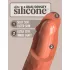 King Cock Elite 8 - vibrador realístico 20cm - silicone marrom