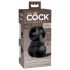 Anel Vibratório King Cock Crown Jewels (preto)