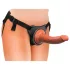 King Cock Elite Comfy - cinta com dildo realístico - pele escura