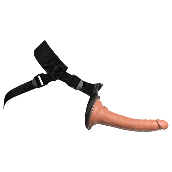 King Cock Elite Comfy - cinta com dildo realístico - pele escura