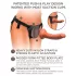 King Cock Elite Comfy - cinta com dildo realístico - pele escura