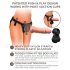 King Cock Elite Deluxe - Conjunto de Dildos Strap-On