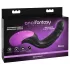 Anal Fantasy - vibrador de próstata pulsante (preto)