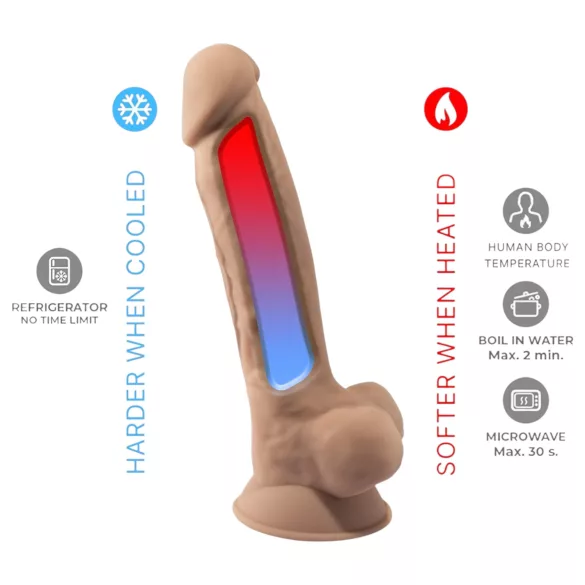 Body Dock - dildo com arnês G-ponto e Silexd 7 - silicone