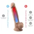 Body Dock - dildo com arnês G-ponto e Silexd 7 - silicone