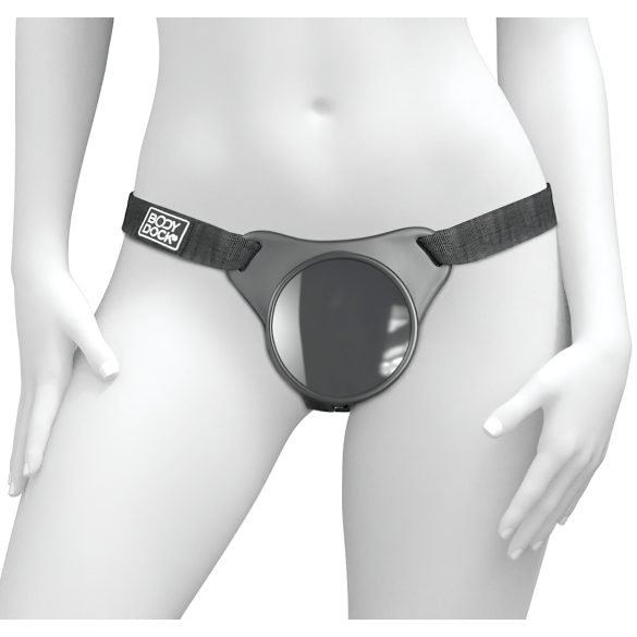 Body Dock OG - Plug com ventosa para strap-on (preto)