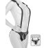 Body Dock - Arnês com Alça (Preto)