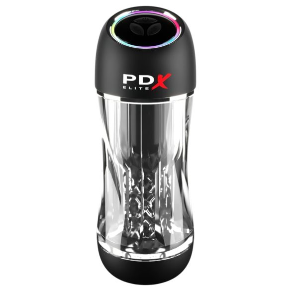 PDX ViewTube Pro - Masturbador de Sucção e Vibração (preto)