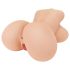 PDX Big Titty - torso realista com seios gigantes (cor natural)