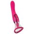JimmyJane Apex - vibrador língua 2em1 (rosa)