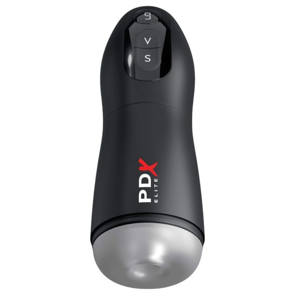 PDX Suck-O-Matic - masturbador automático recarregável (preto)