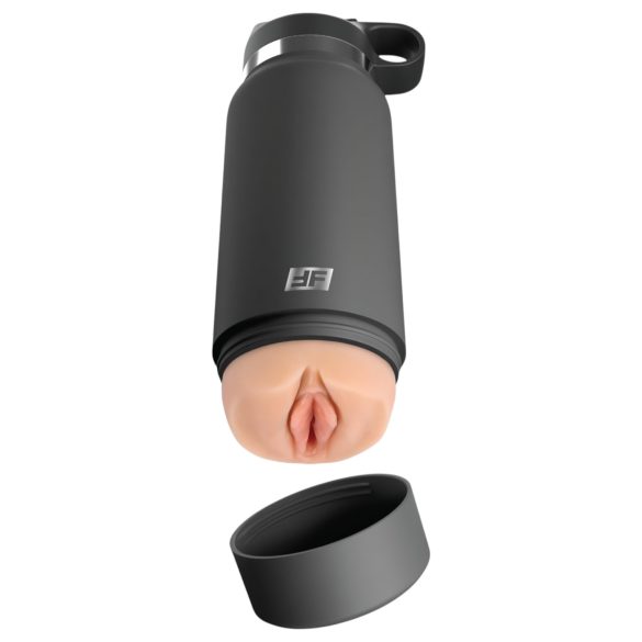 Frasco Secreto de Prazer - Vagina Artificial (preto-natural)