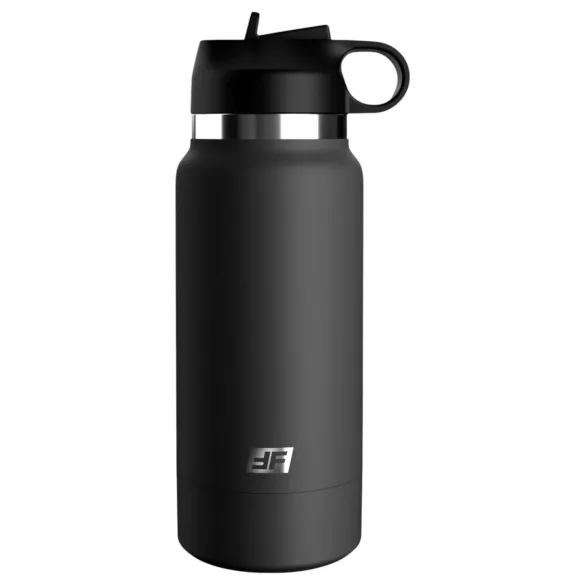 Fap Flask Thrill Seeker - masturbador discreto em forma de garrafa - preto