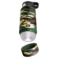   PDX - Fap Flask Happy Camper - masturbador em cantil (verde e preto)