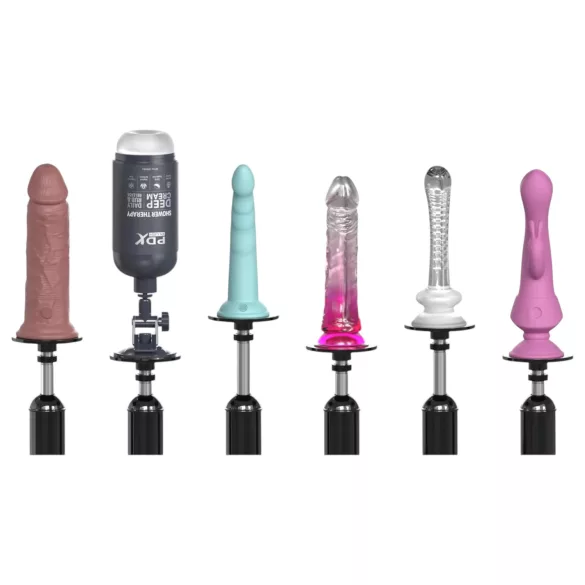 Fetish Body Dock Pro - máquina de sexo automática - preto