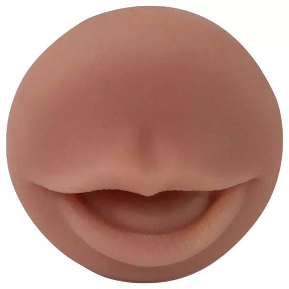 Pipedream Coed Cocksucker - masturbador oral masculino - cor natural