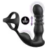 Pipedream Anal Fantasy Ass-Gasm - vibrador anal com cabeça giratória e anel peniano (preto)