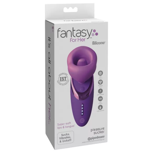 Fantasy For Her - vibrador sugador de clitóris - roxo