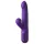 Fantasy For Her - Vibrador empurrador 2 em 1 e estimulador de clitóris (roxo)
