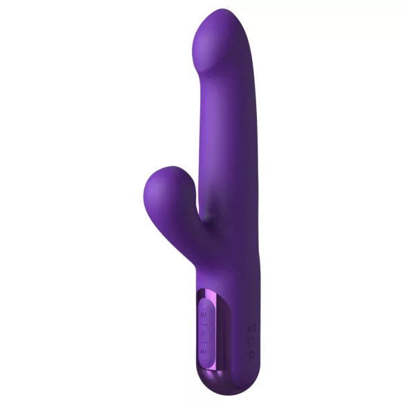Fantasy For Her - Vibrador empurrador 2 em 1 e estimulador de clitóris (roxo)
