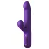 Fantasy For Her - Vibrador empurrador 2 em 1 e estimulador de clitóris (roxo)
