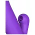 Fantasy For Her - Vibrador empurrador 2 em 1 e estimulador de clitóris (roxo)