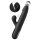 Fetish - Vibrador impulsionador com 3 motores (preto)