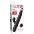 Fetish - Vibrador impulsionador com 3 motores (preto)