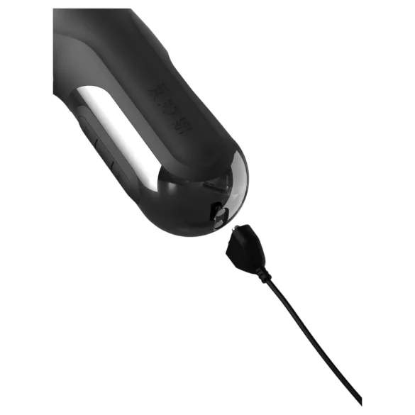Fetish - Vibrador impulsionador com 3 motores (preto)