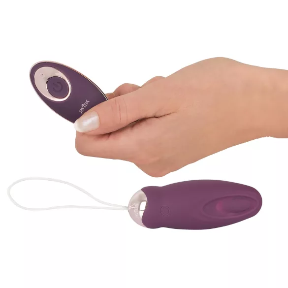 Javida - ovo vibratório pulsante com controle remoto - roxo