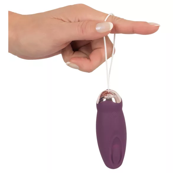 Javida - ovo vibratório pulsante com controle remoto - roxo
