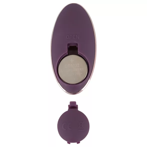 Javida - ovo vibratório pulsante com controle remoto - roxo